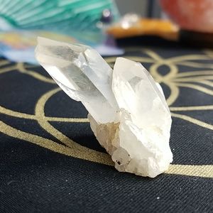 🌠Reiki Charged🌠Double Crystal w/base, 2"